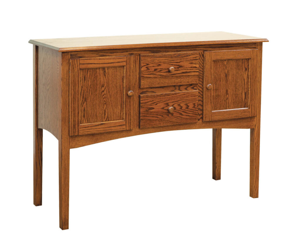 Shaker Side Board Stoll Furniture Company Odon, Indiana.