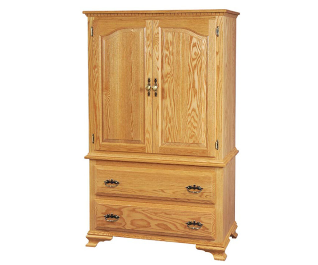Heirloom Armoire with Two Shelves Stoll Furniture Company Odon