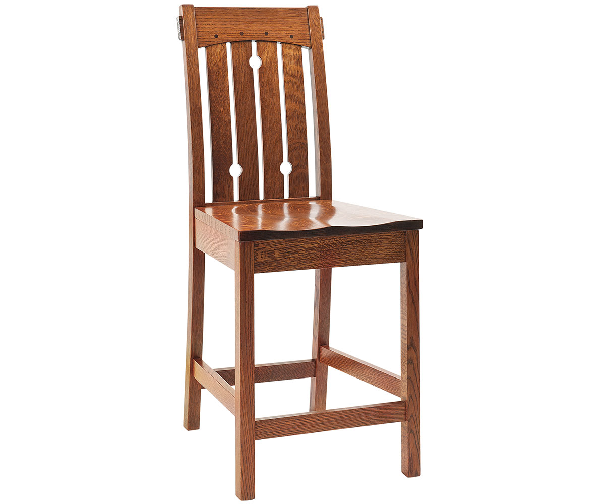 Douglas Stationary Bar Chair Stoll Furniture Company Odon, Indiana.