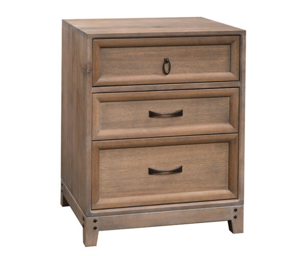 Glendale 3 Drawer Nightstand