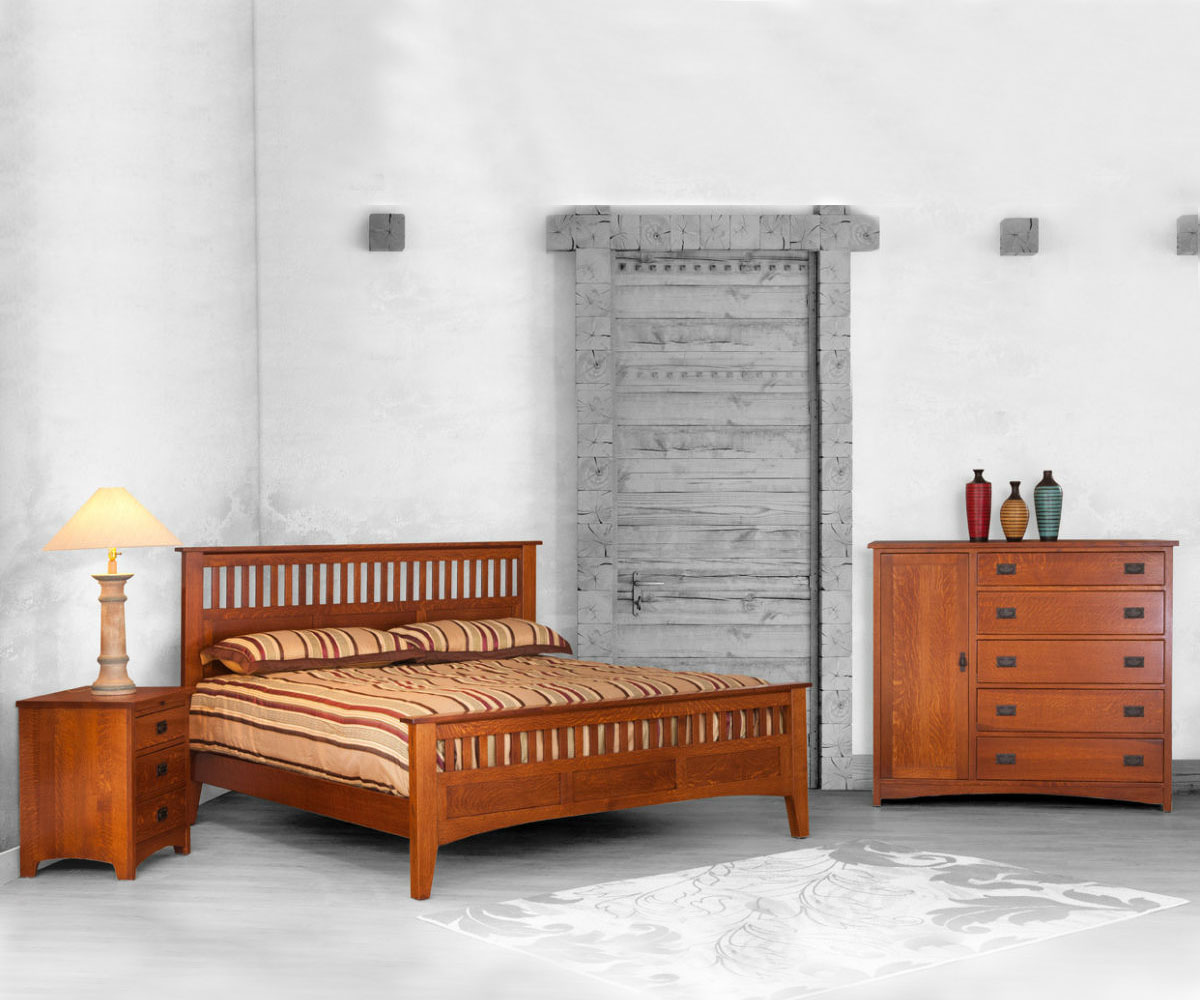 Empire Mission Chest of Drawers - Image 2