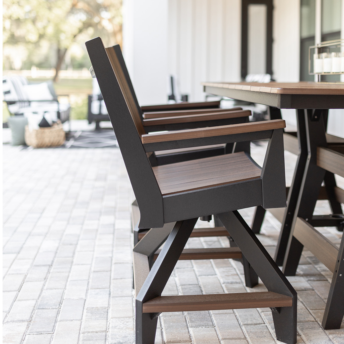 Mayhew Chat Swivel Counter Chair - Image 4