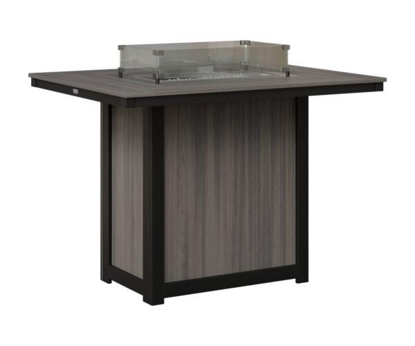 Donoma 42" x 54" Rectangular Bar Fire Table
