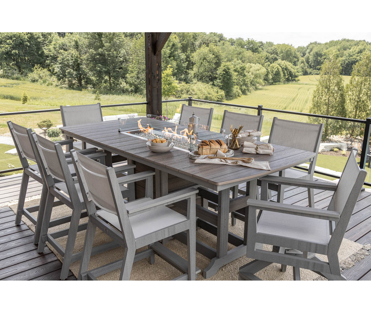 Garden Classic 33" x 66" Rectangular Table - Image 3