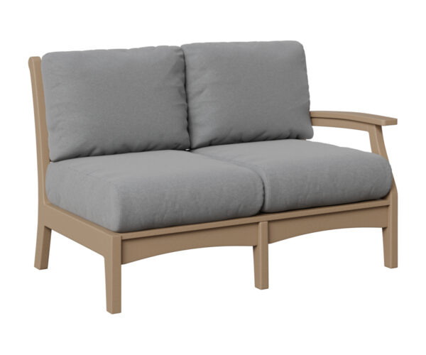 Classic Terrace Left Arm Sectional Loveseat