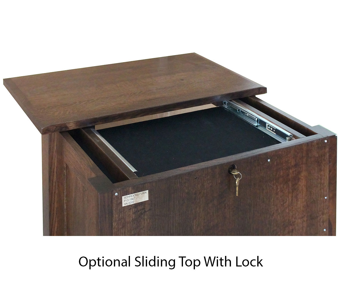 Homestead 1 Door 1 Drawer Nightstand - Image 4