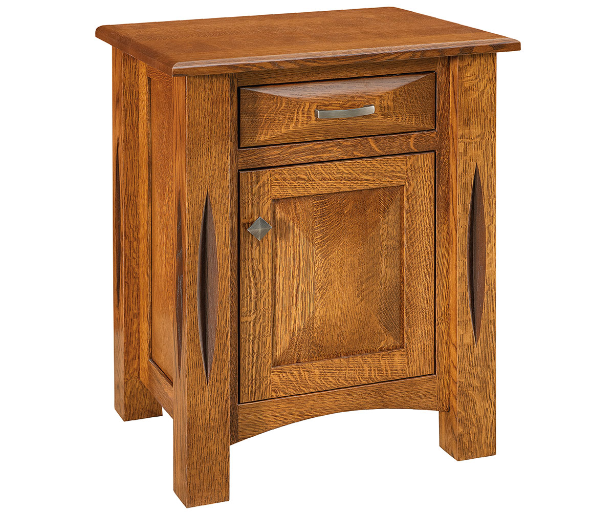 Ravena 1 Drawer 1 Door Nightstand