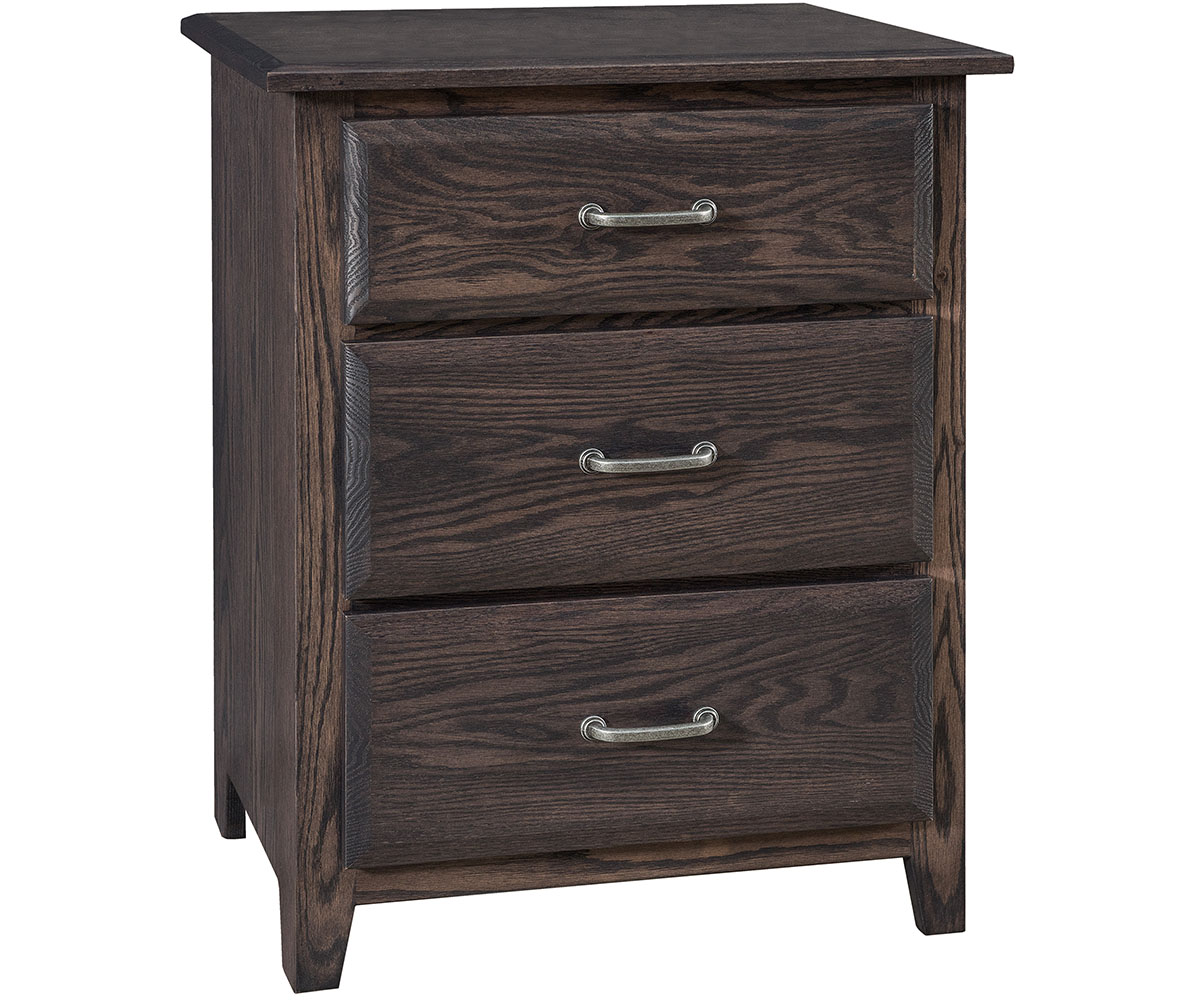 Eckenridge 3 Drawer Nightstand - 24½"W