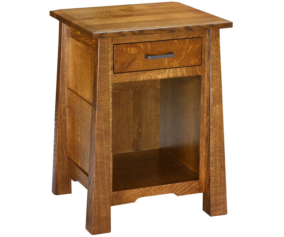 Cambridge 1 Drawer Open Nightstand