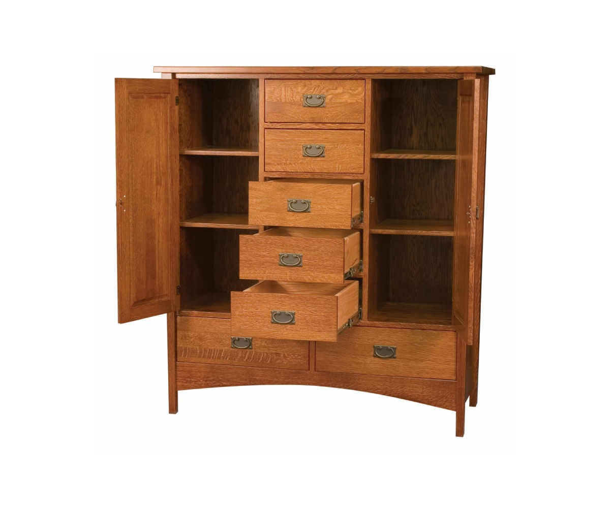 Arts & Crafts His & Hers Chest - Image 2