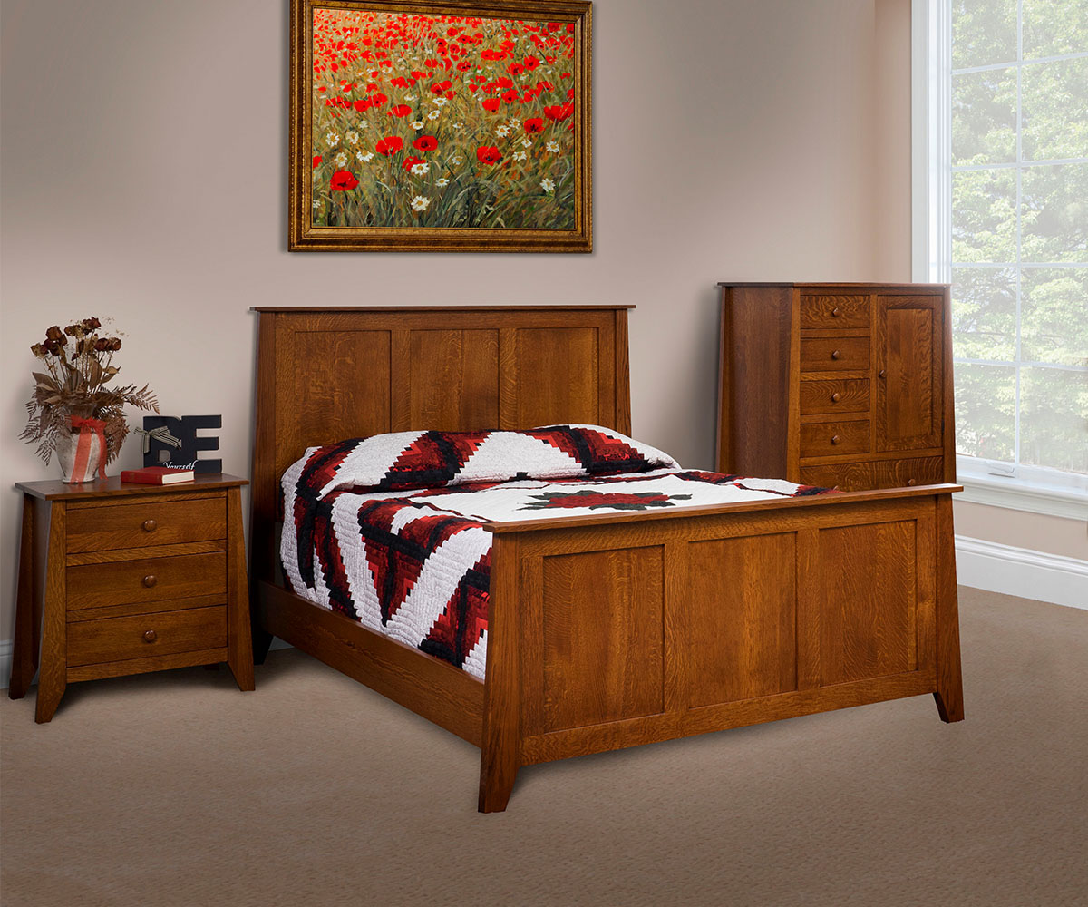 Berwick Slat Panel Bed with Storage - Image 2