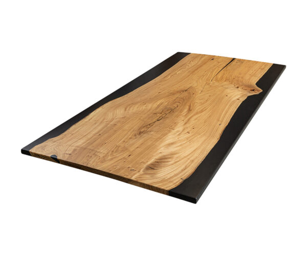 Square Black Elm Slab