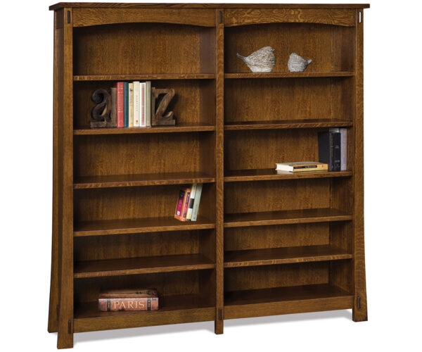 Modesto Double Bookcase