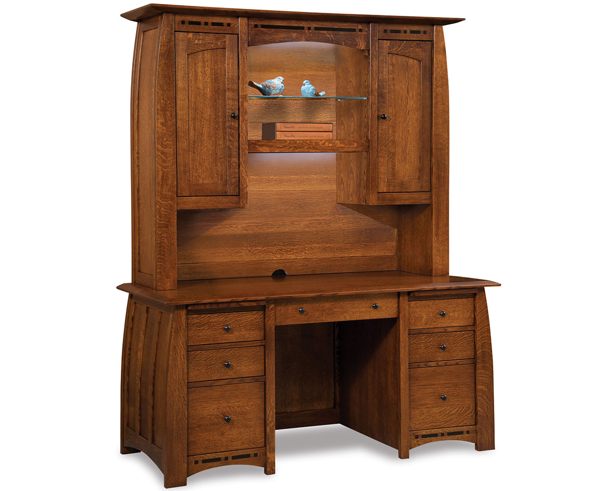 Boulder Creek Hutch And Desk