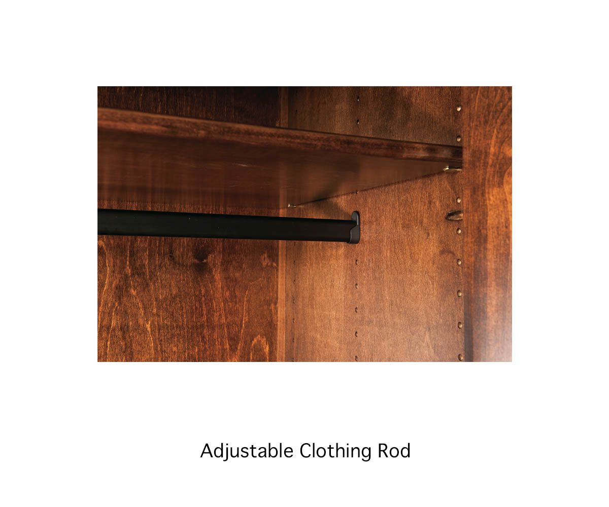 Houston Wardrobe Armoire - Image 2