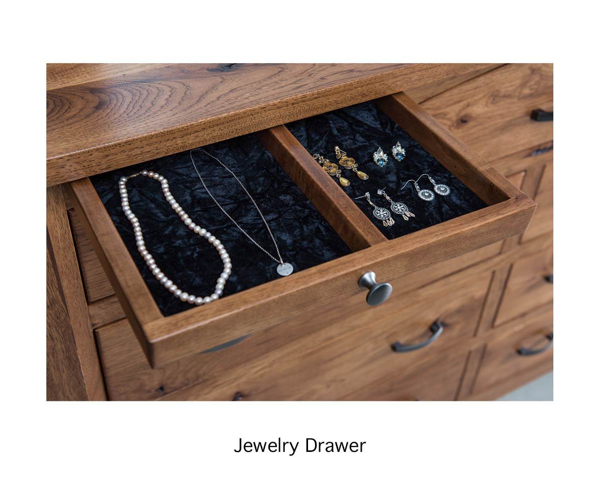 Empire 9 Drawer Dresser With Jewelry Drawer - Image 2
