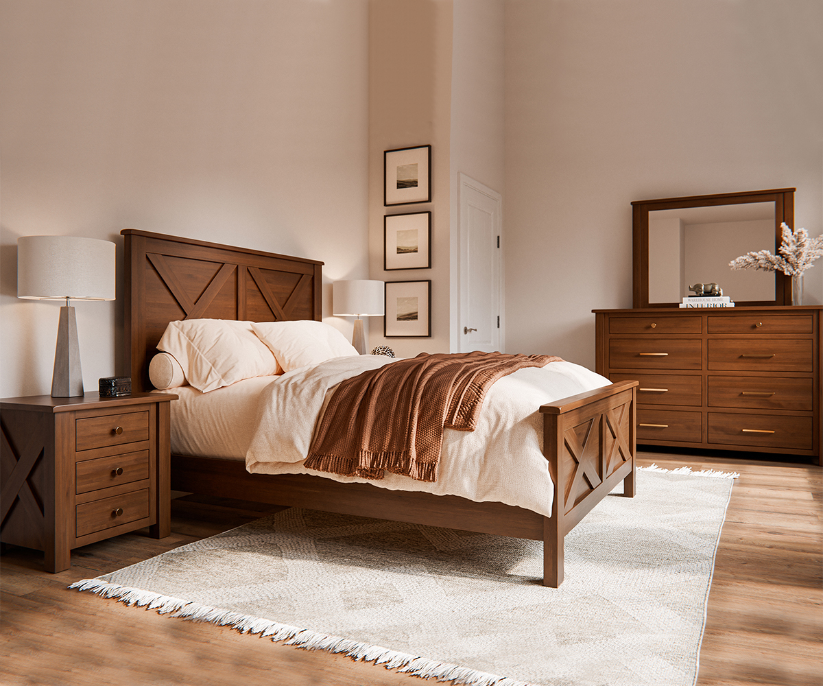 Highlander 3 Drawer Nightstand - Image 2