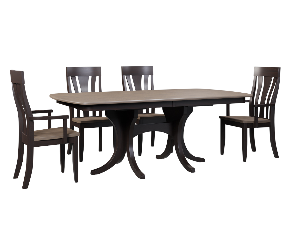 Hudson Double Pedestal Table - Image 2