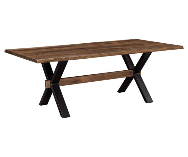 Live Edge Table with El Dorado Base
